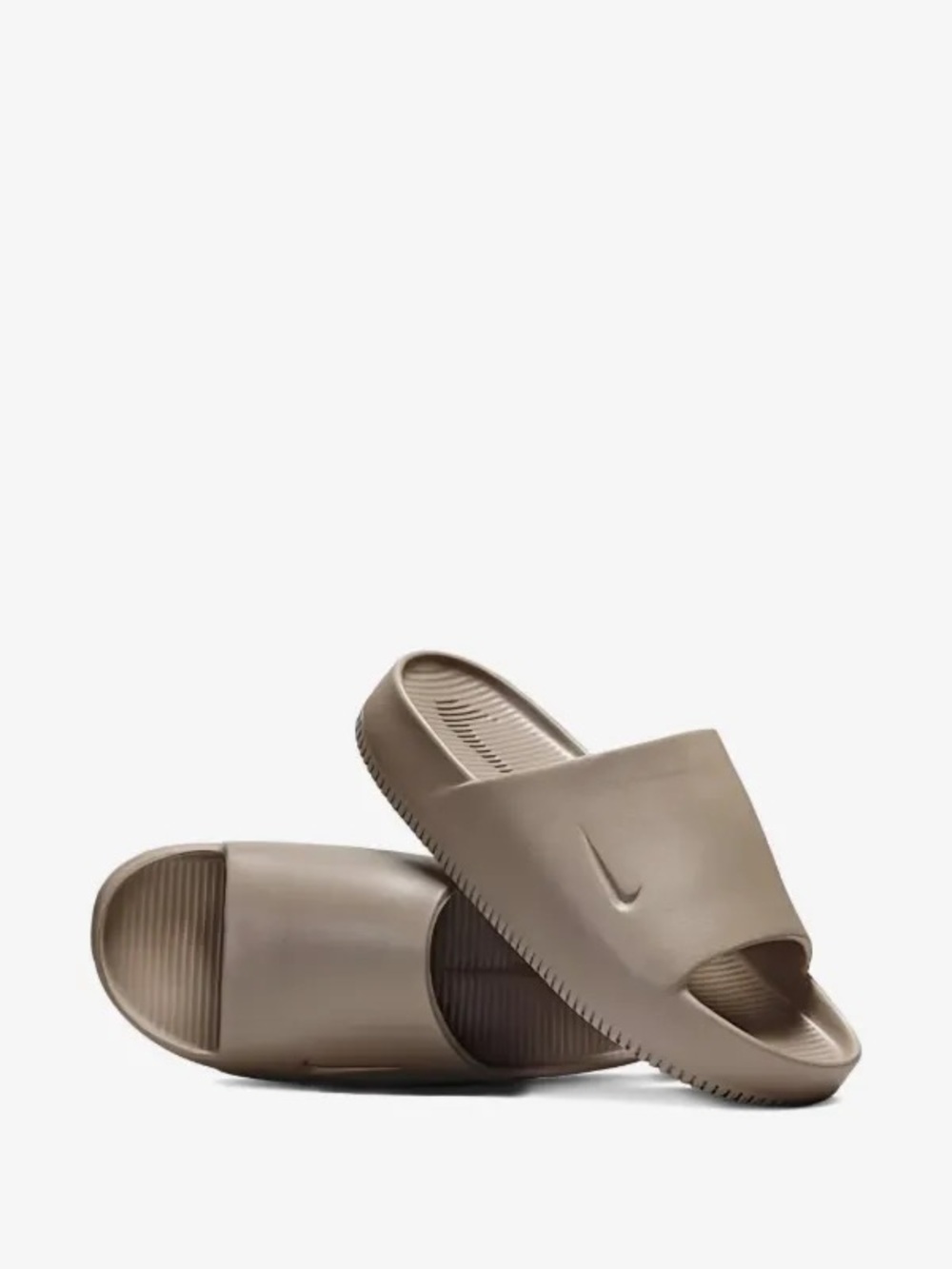 Nike Calm Slide Sandals Mink Brown Size W8M7